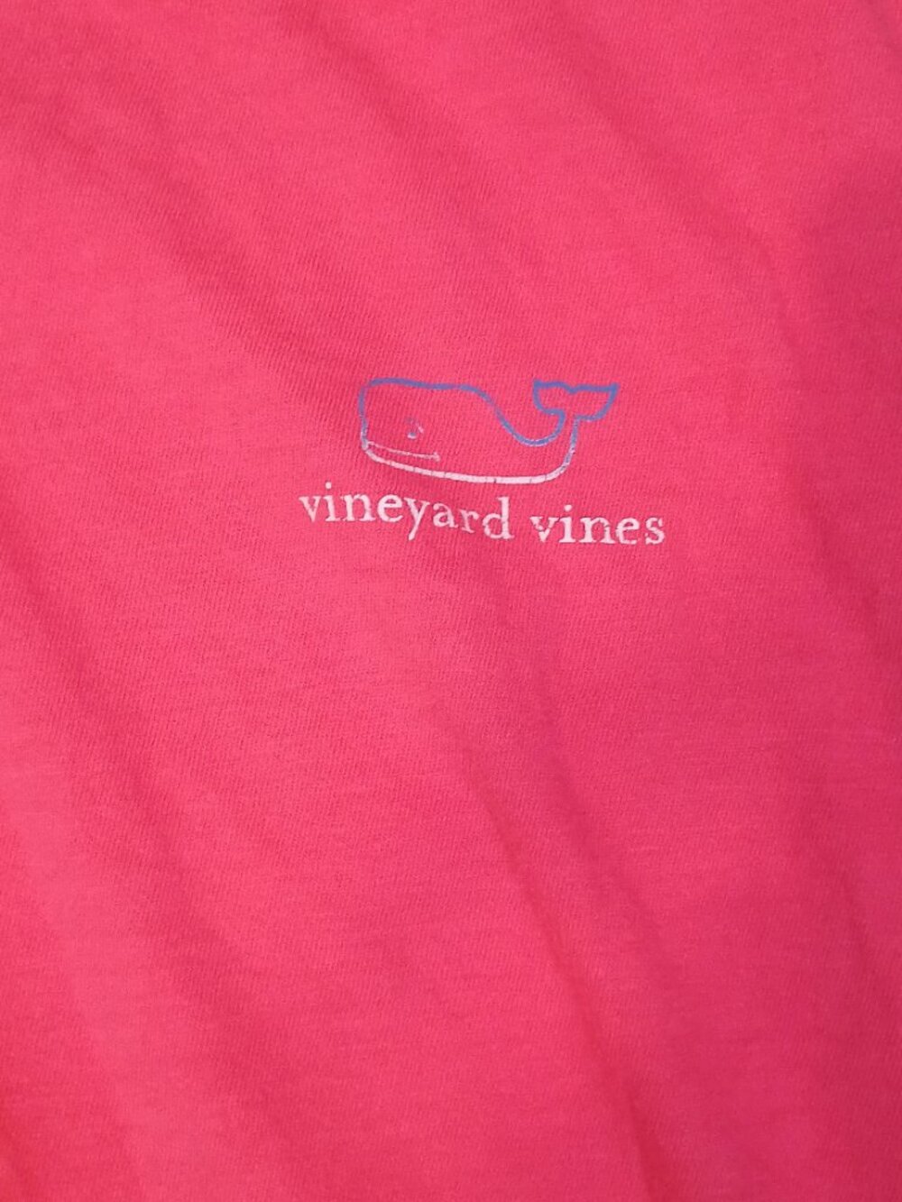 Vineyard Vines/Long Sleeve Shirt/Womens Large/Coral Pink/Preppy Coastal Grandma - Picture 4 of 9